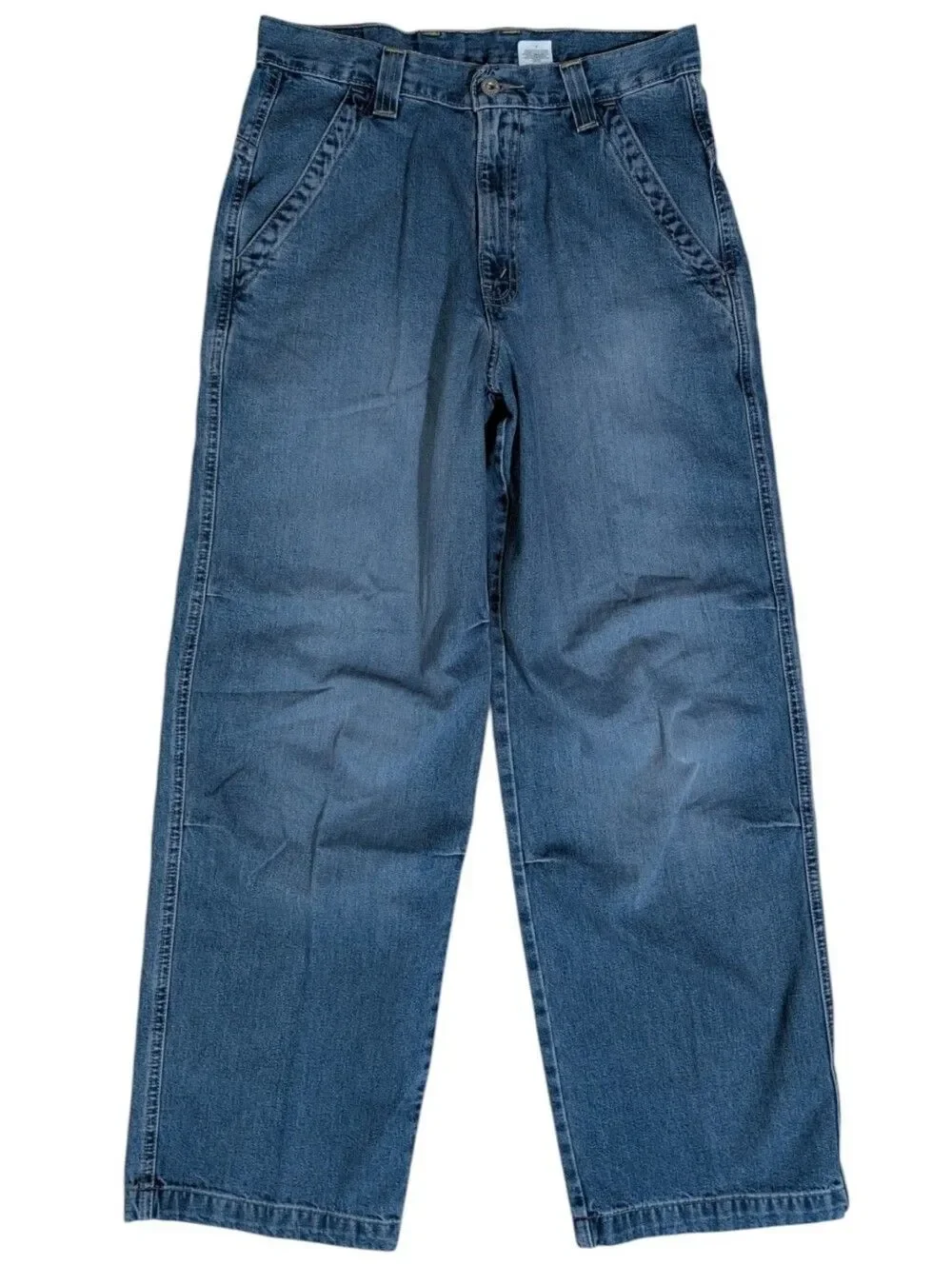 Deadstock Vintage Levis Dry Goods Carpenter Jeans Men 30x30 NWT Medium Wash 90s
